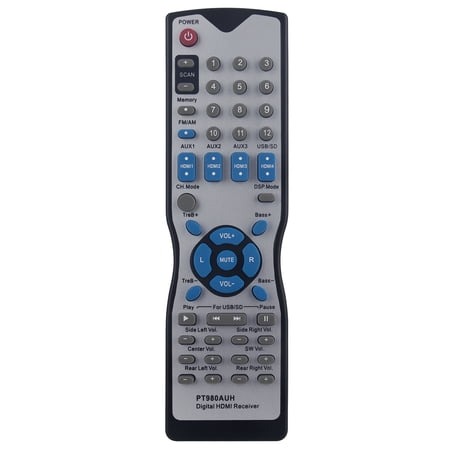 New replace remote control fit for PT980AUH Digital HDMI Receiver PyleHome