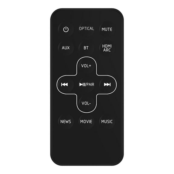 New replace remote control fit for TCL ALTO 5 TS5000 2.0 ALTO 5+ TS5010 2.1 CHANNEL HOME THEATER SOUND BAR Britz BZ-T2230S BZ-T3710 BZ-T2270S 2.0 2.1