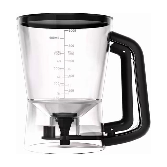 New second generation batter dispenser batter funnel cup cake handheld dispenser measuring cup baking tool