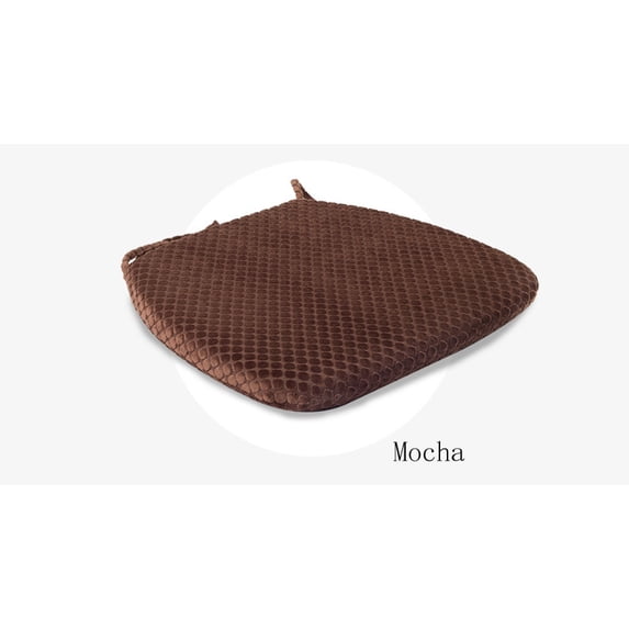 New slow rebound memory foam Cushions Office Chair Car Seat Cushion Dining chair cushion Hip Pad cushion 44x41x31x4 cm 3colors (mocha,45 X 42 X 31 X 3)