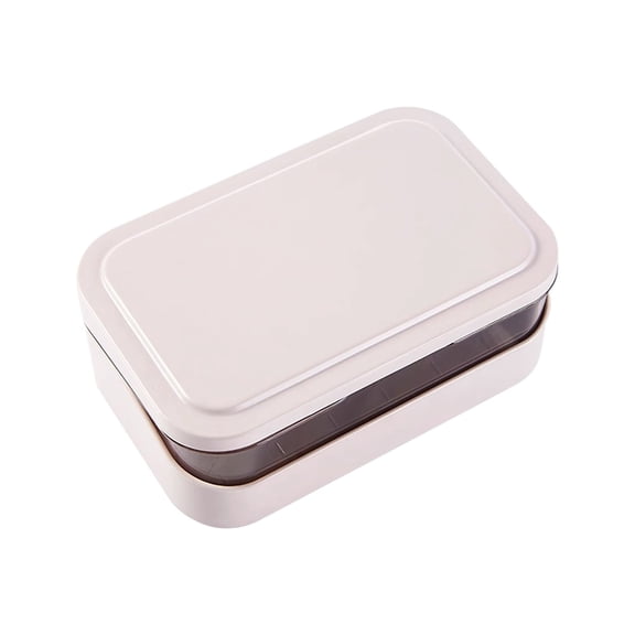 New soap box washroom, with a lid, plastic soap box, double drainage soap box