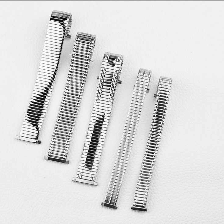 New stainless steel strap watch repair spring bracelet elastic strap