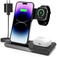 thumbnail image 1 of New style 3 in 1 Wireless  Foldable Charger Station-Apple and Apple Watch and AirPods, 1 of 6