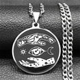 thumbnail image 1 of New style and fashion Tarot cards 14K White Gold Necklaces Women Retro European and American fashion Necklace Jewelry, 1 of 6