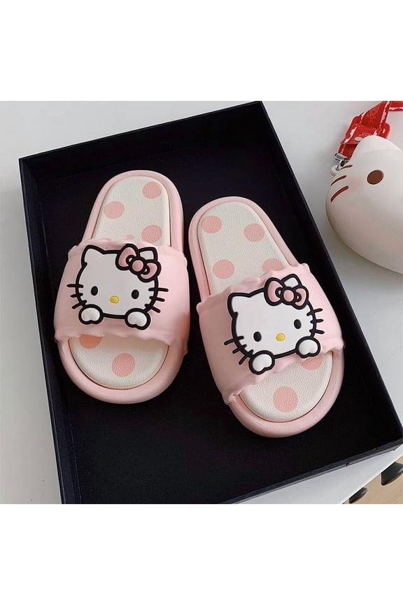 New style cute cartoon character slippers women's style summer home home interior non-slip outdoor sandals