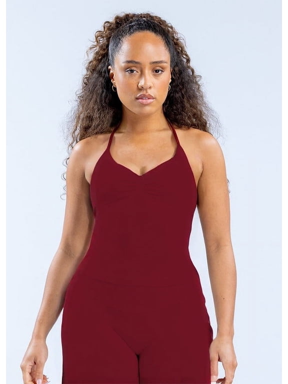 New style neck-wrap sports yoga breathable fitness tight-fitting shaping women's top