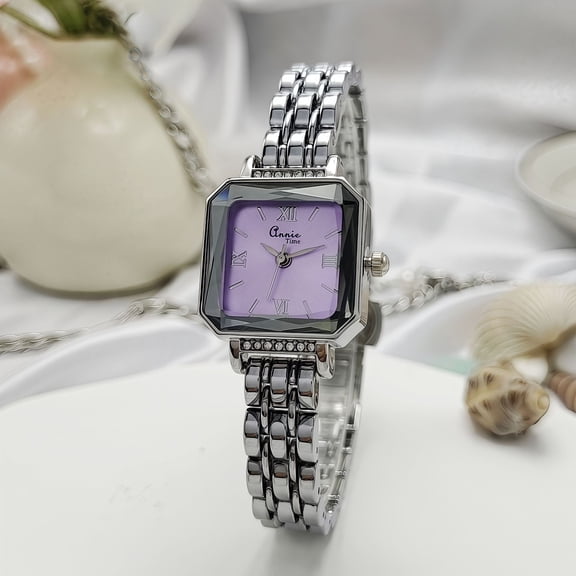 New style women's steel band simple casual quartz wristwatch