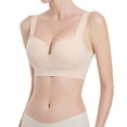 thumbnail image 1 of New summer arrivals SMihono Breathable Pullover Sports Bra for Women High Impact Push Up Gym Yoga Wirefree Seamless Freedom Bra Khaki XXXL, 1 of 9