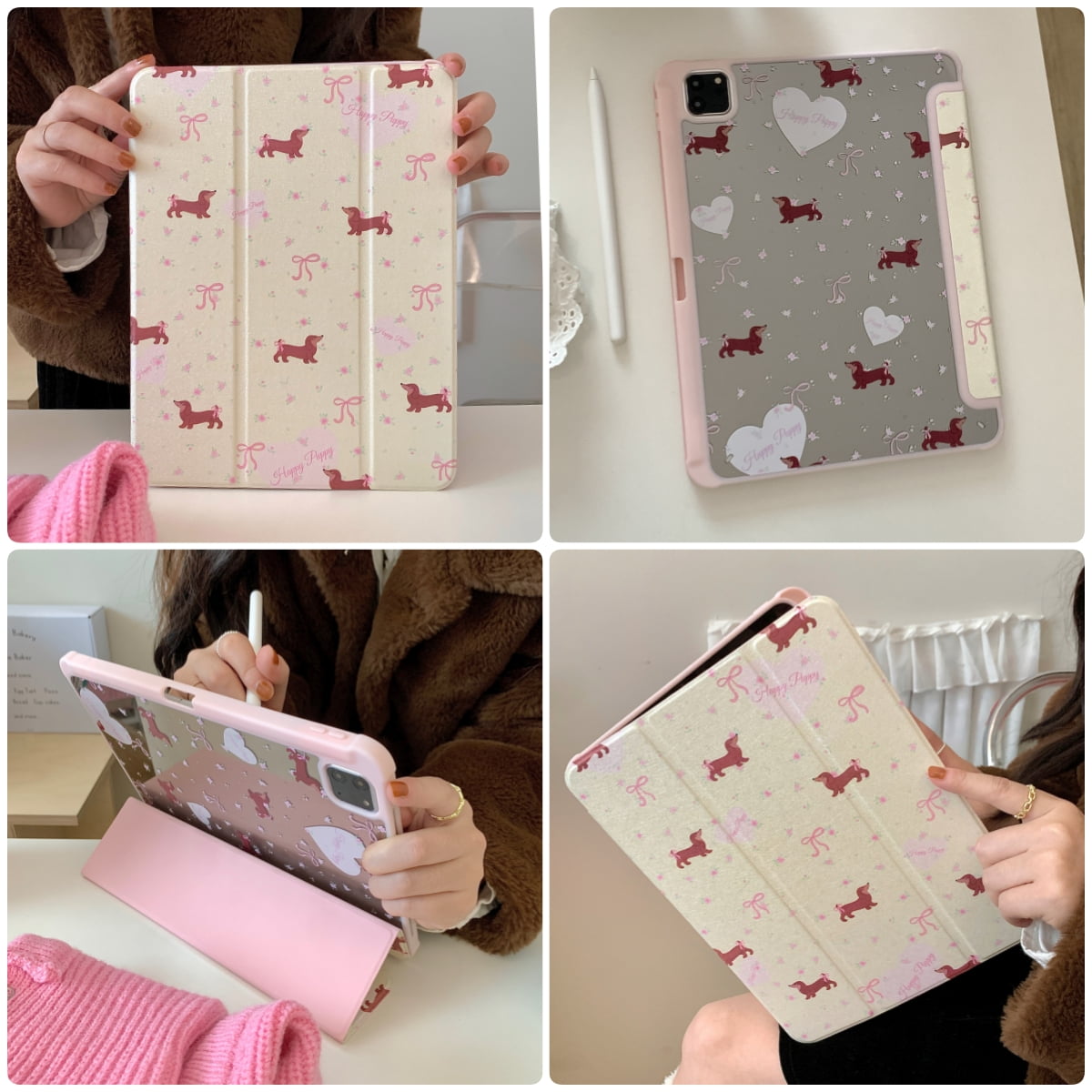 New tablet case For iPad 2024 Pro 11 12.9 13 inch case 9.7 10.2 5th 6th