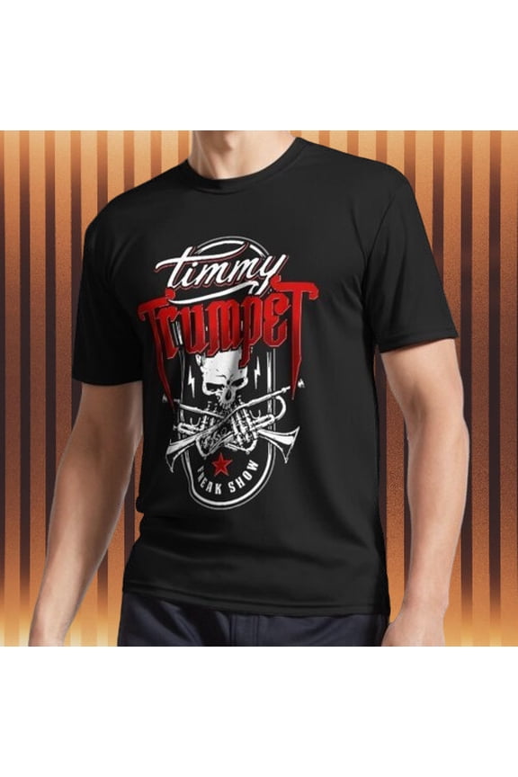 New timmy trumpet Logo Active T-Shirt Unisex Funny American Usa Size S-5XL