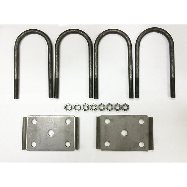 New trailer U bolt kit for 52007000lbs 3" Round Axle 7" long 1/2" dia 20080