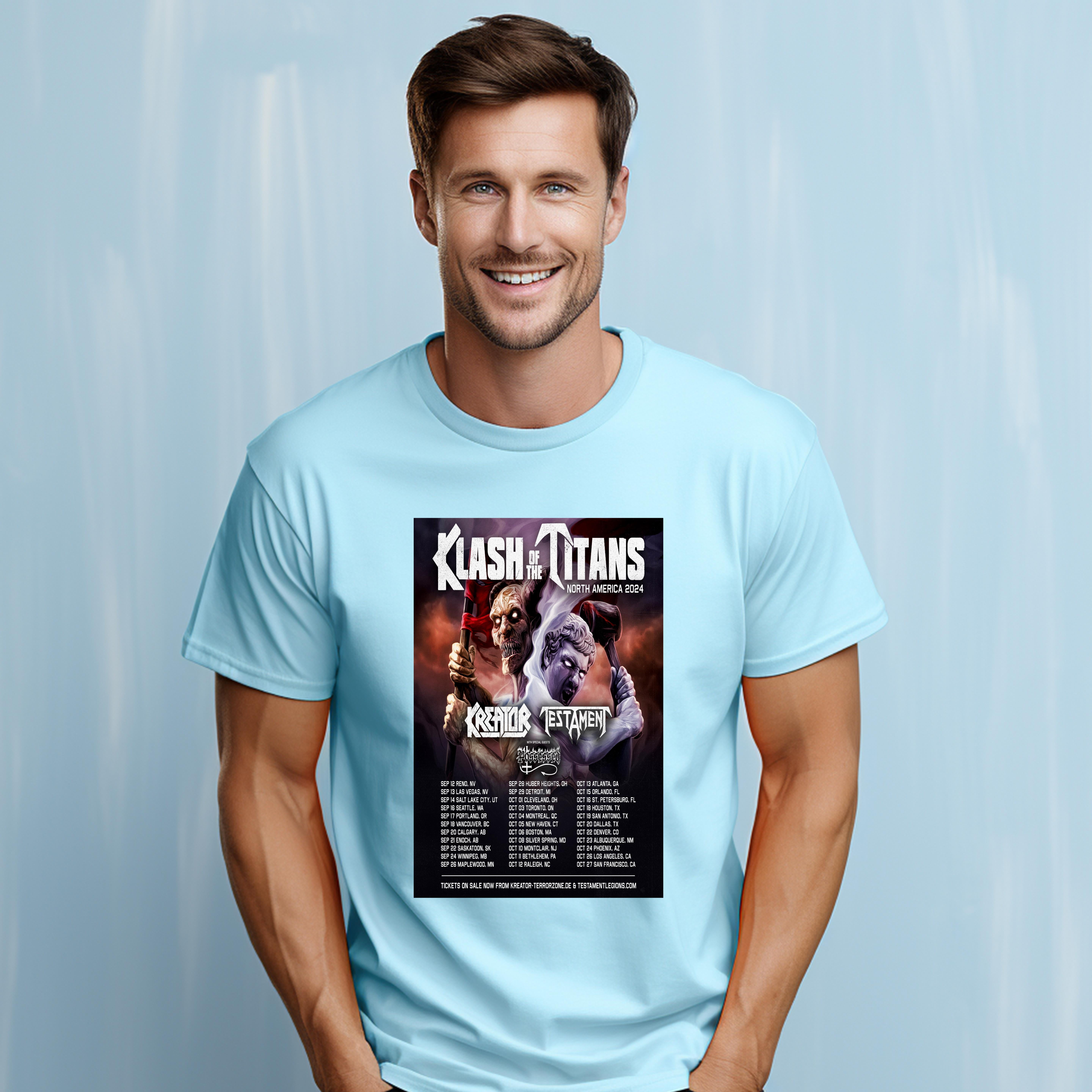 New trend tshirts, Designs Klash Of The Titans Returns To North