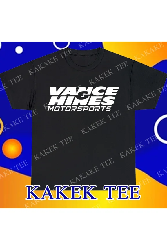 New vance & hines Motorsport Logo T-Shirt Funny Size S to 5XL