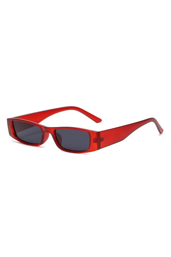 New vintage small-frame square sunglasses, ins-style street photography sunglasses
