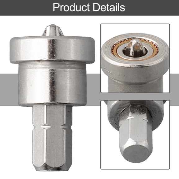 New with Magnetic Ring Positioning Screwdriver Bits Woodworking Screw Hex Shank 25Mm