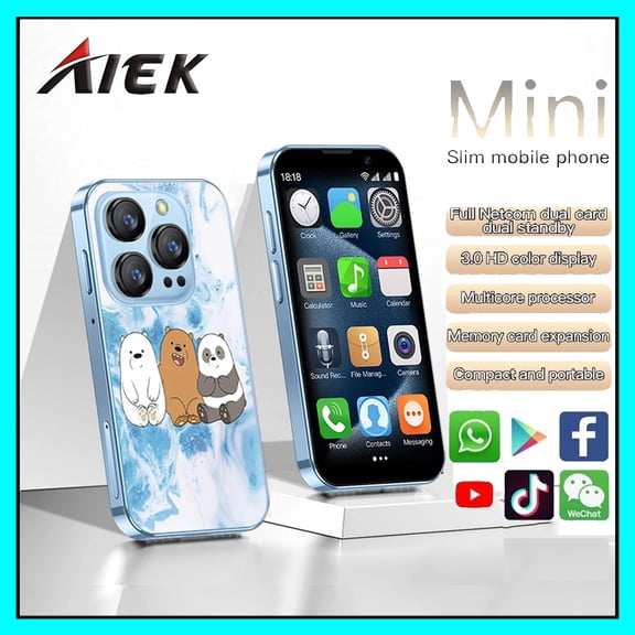 New with Stickers SOYES XS18 Pro 2GB RAM 16GB ROM Android Face Recognition Dual SIM Dual Standby 3G Network 3.0" Smartphone