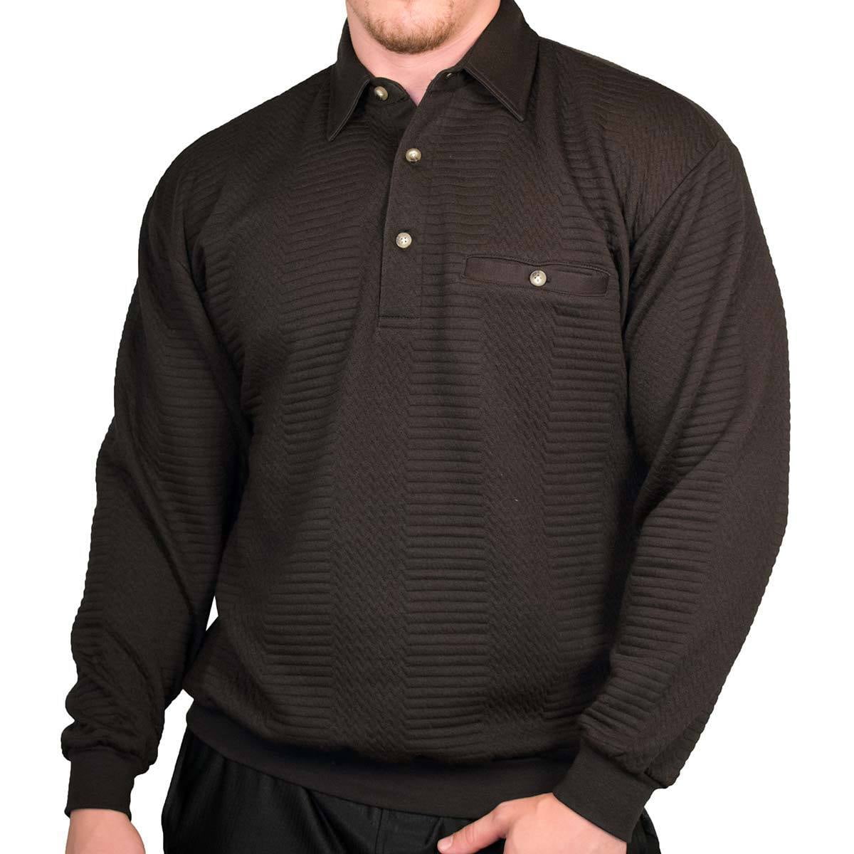 New with Tags LD Sport Solid Textured Long Sleeve Banded Bottom Shirt - 6  Colors - Walmart.com