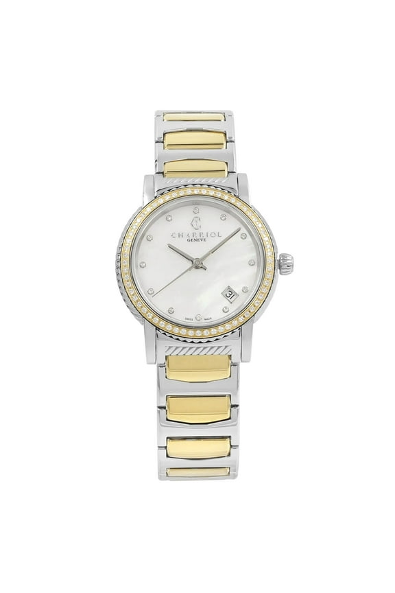 Parisii 0.40cttw Quartz Ladies Watch P33SY2D.921.001