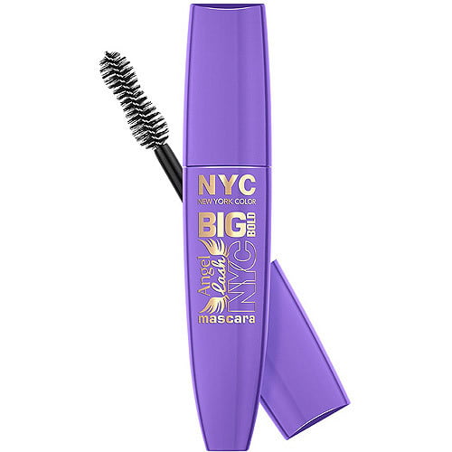 Forfatter solid oprindelse New york color big bold 856 extra black angel lash mascara, 0.40 fl oz -  Walmart.com