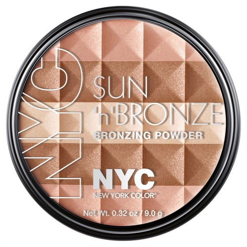 New york color sun 'n' bronze 706 hamptons radiance bronzing powder, 0.42 oz - image 1 of 5