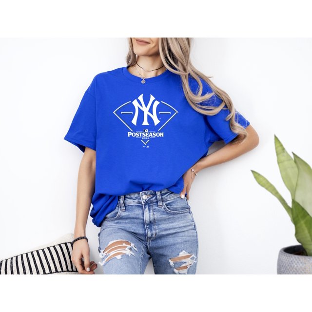 Newyorkyankees2024mlbpostseasonaroundthehorntshirt Up To 4XL