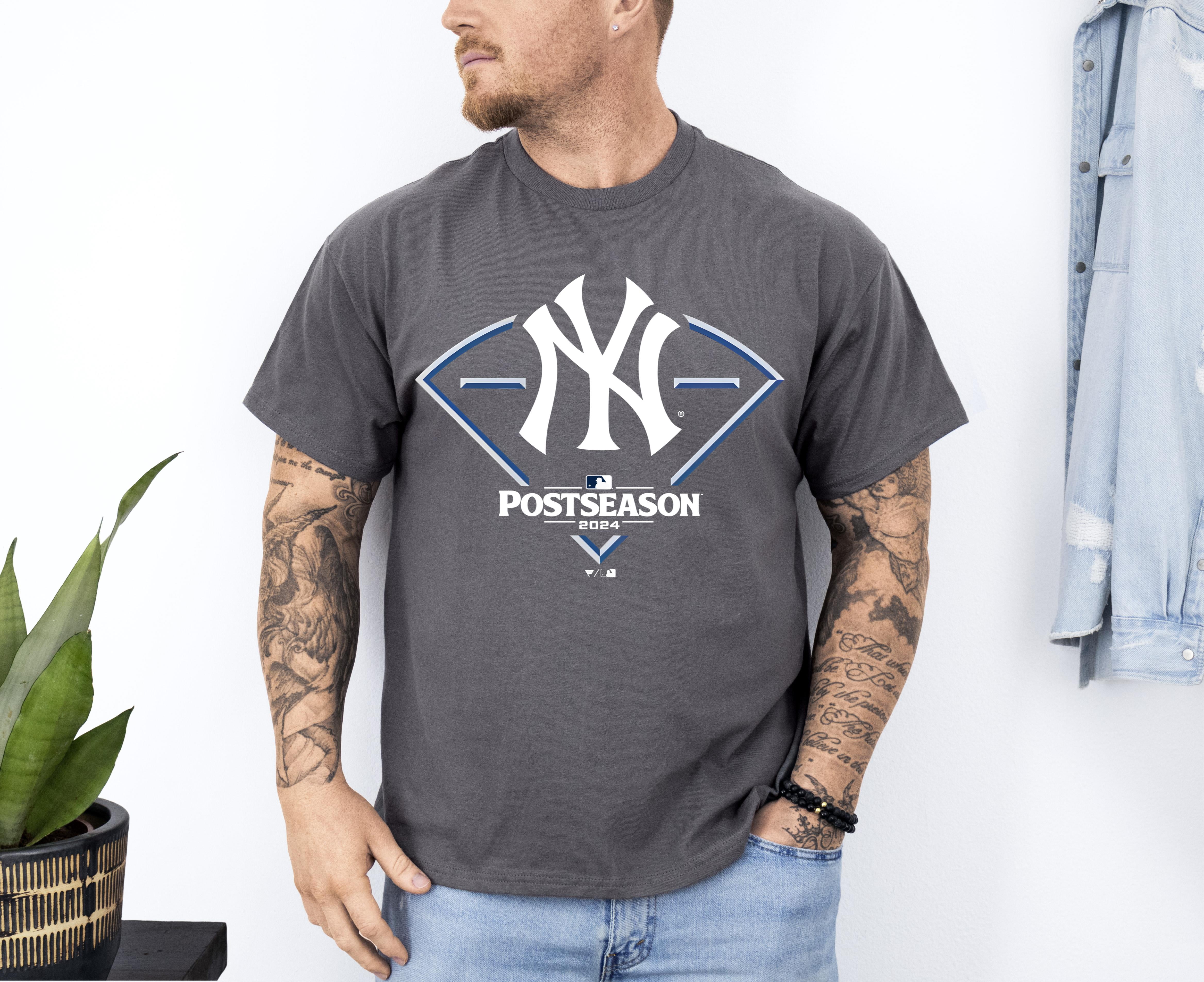 Newyorkyankees2024mlbpostseasonaroundthehorntshirt Up To 4XL