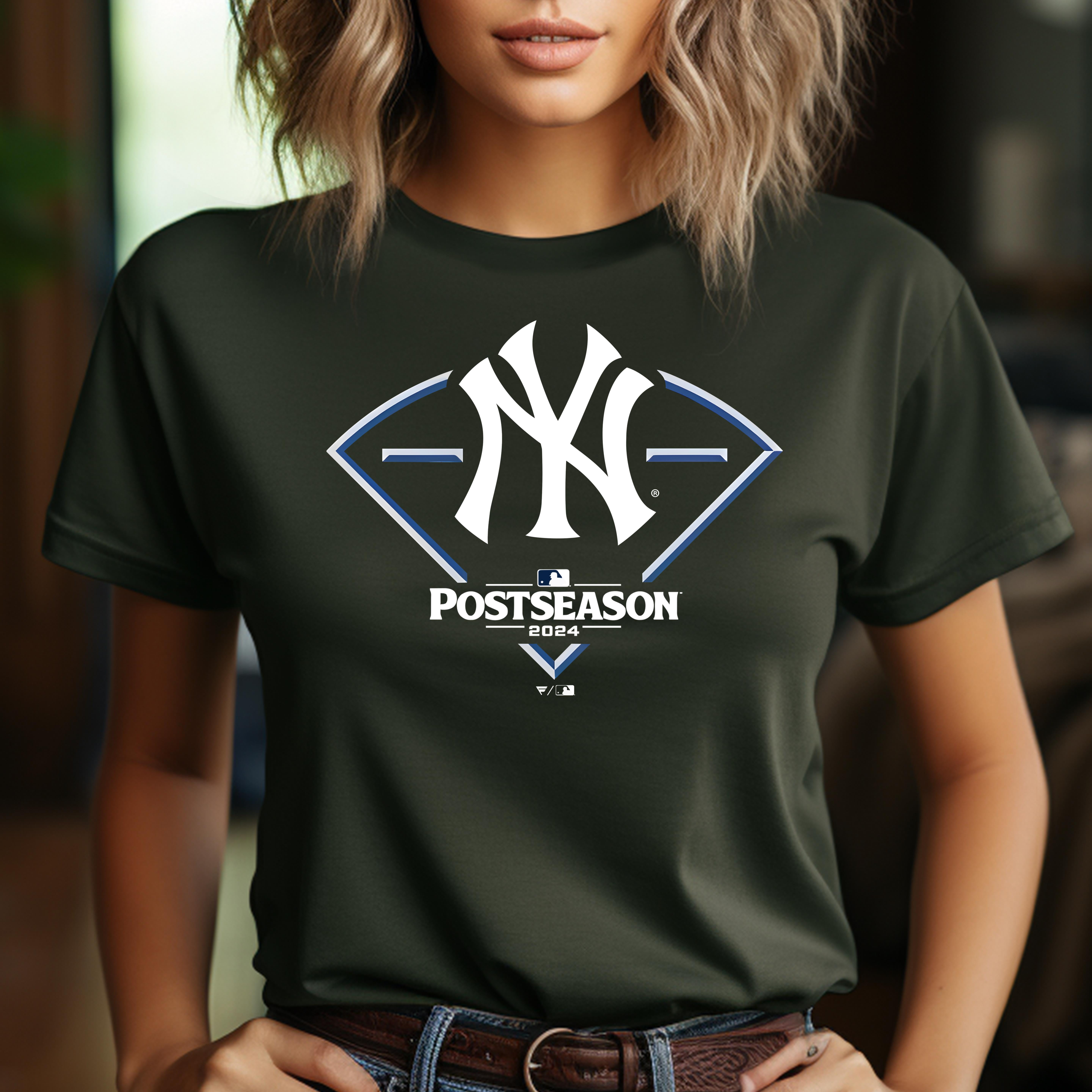 Newyorkyankees2024mlbpostseasonaroundthehorntshirt Up To 4XL