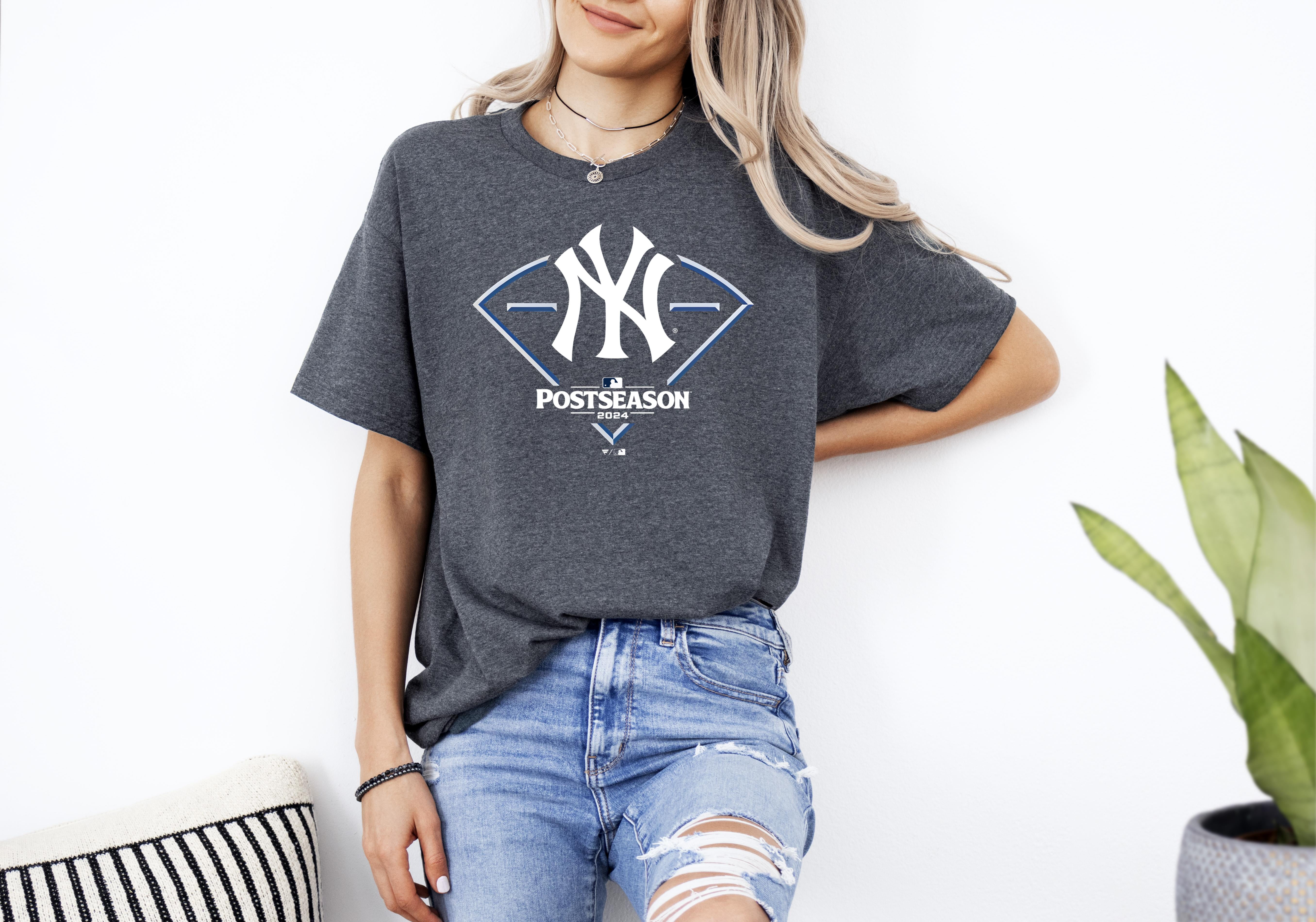 Newyorkyankees2024mlbpostseasonaroundthehorntshirt Up To 4XL