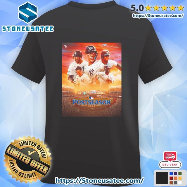 Newyorkyankeesteamsplayerpostseasonchampions2024tshirt
