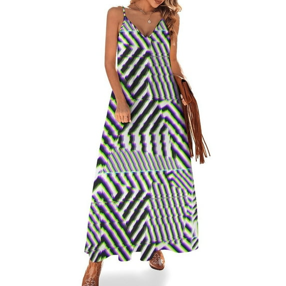 New zle Dazzle Sleeveless Dress Summer women's clothing Long dress woman luxury evening dresses 2024