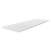 NewAge Product Home Bar Series Countertop, 84" Solid Plywood, White