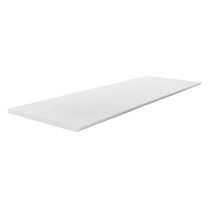 NewAge Product Home Bar Series Countertop, 84" Solid Plywood, White