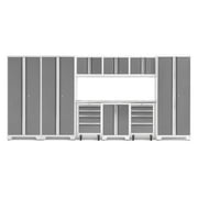 NewAge Products Bold Series 10-Piece Garage Storage Cabinet Set
