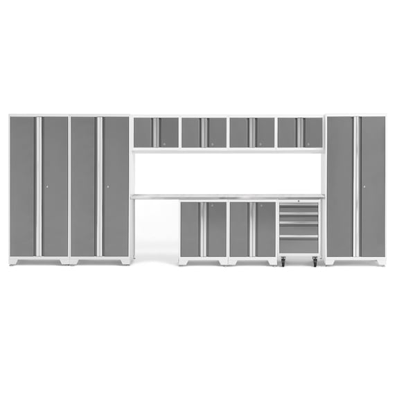 NewAge Products Bold Series 12-Piece Garage Storage Cabinet Set