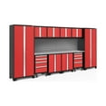 thumbnail image 1 of NewAge Products Bold Series Red 12 Piece Cabinet Set, Heavy Duty 24-Gauge Steel Garage Storage System, Slatwall Included, 1 of 15