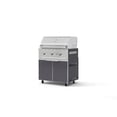 thumbnail image 1 of NewAge Products Outdoor Kitchen Aluminum 2 Piece Cabinet Set with Casters, Grill Cabinet and Performance Grill, 1 of 15