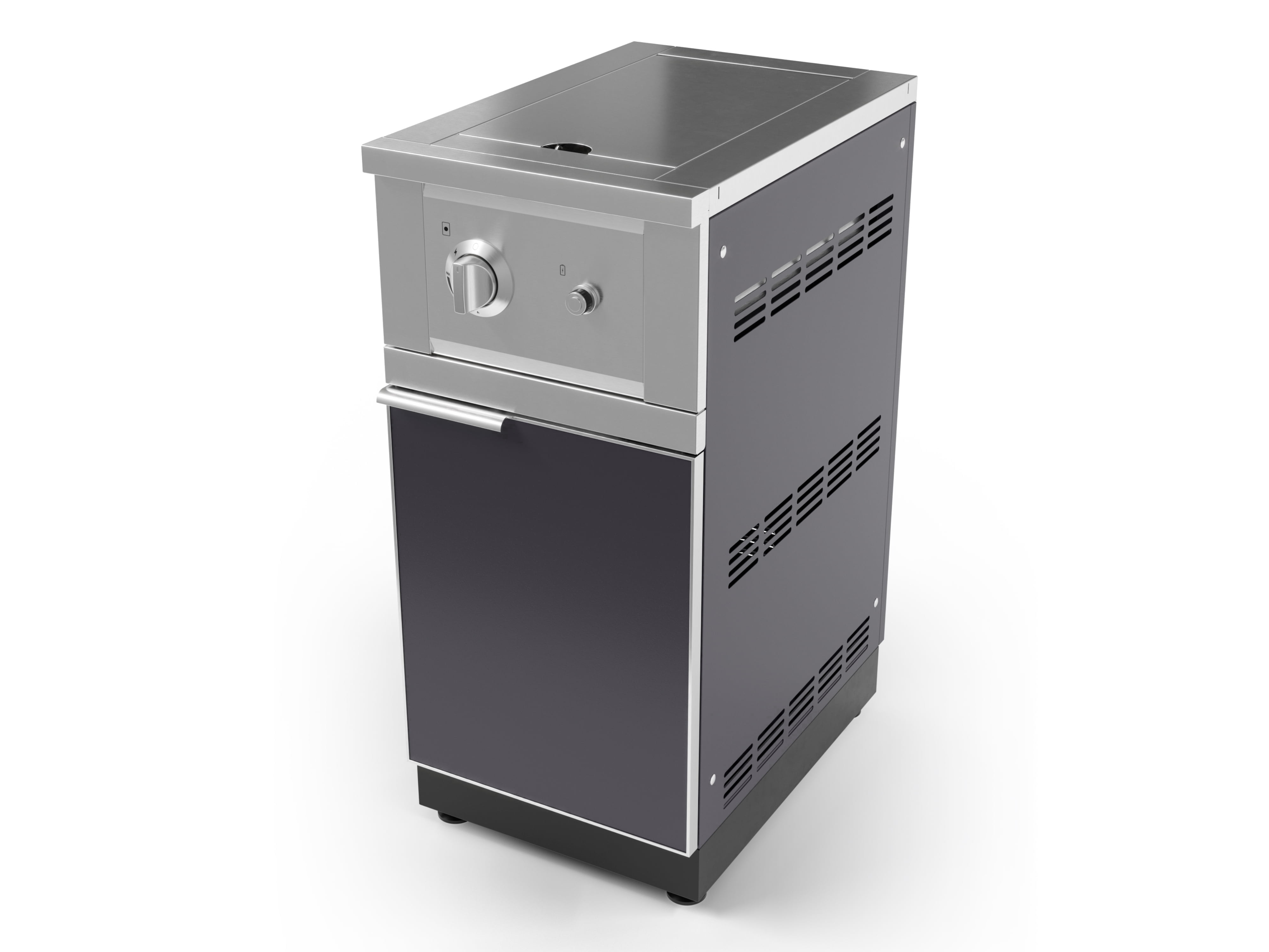 NewAge Products Outdoor Kitchen Performance Side Burner with Cabinet ...