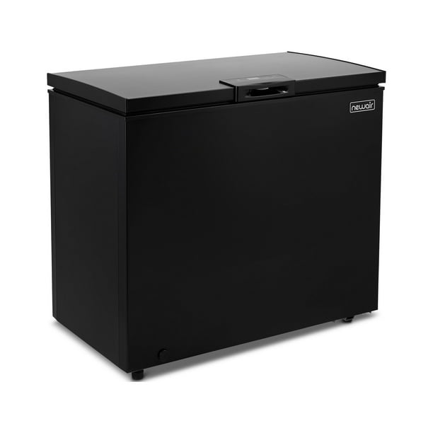 Newair 6.7 Cu. Ft. Compact Chest Freezer in Black, Temperature Control