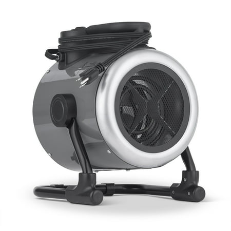 NewAir - 170 Sq. Ft. Portable Electric Garage Heater with Adjustable Tilt Head - Gray