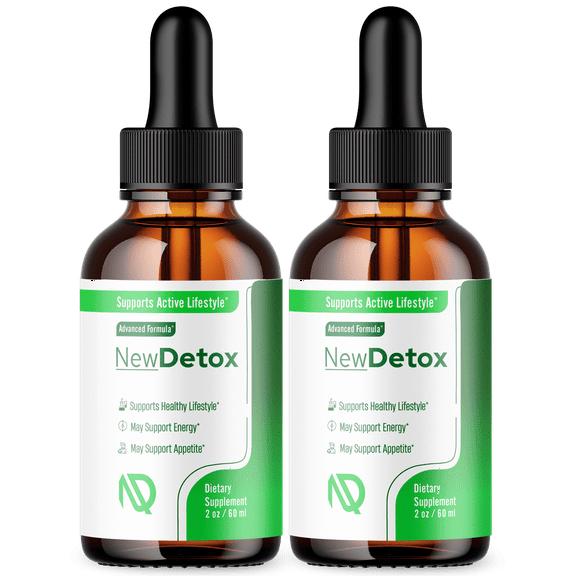 NewDetox Advanced Formula Drops Supporting Your Active Lifesyle Naturally New Detox 60 Servings