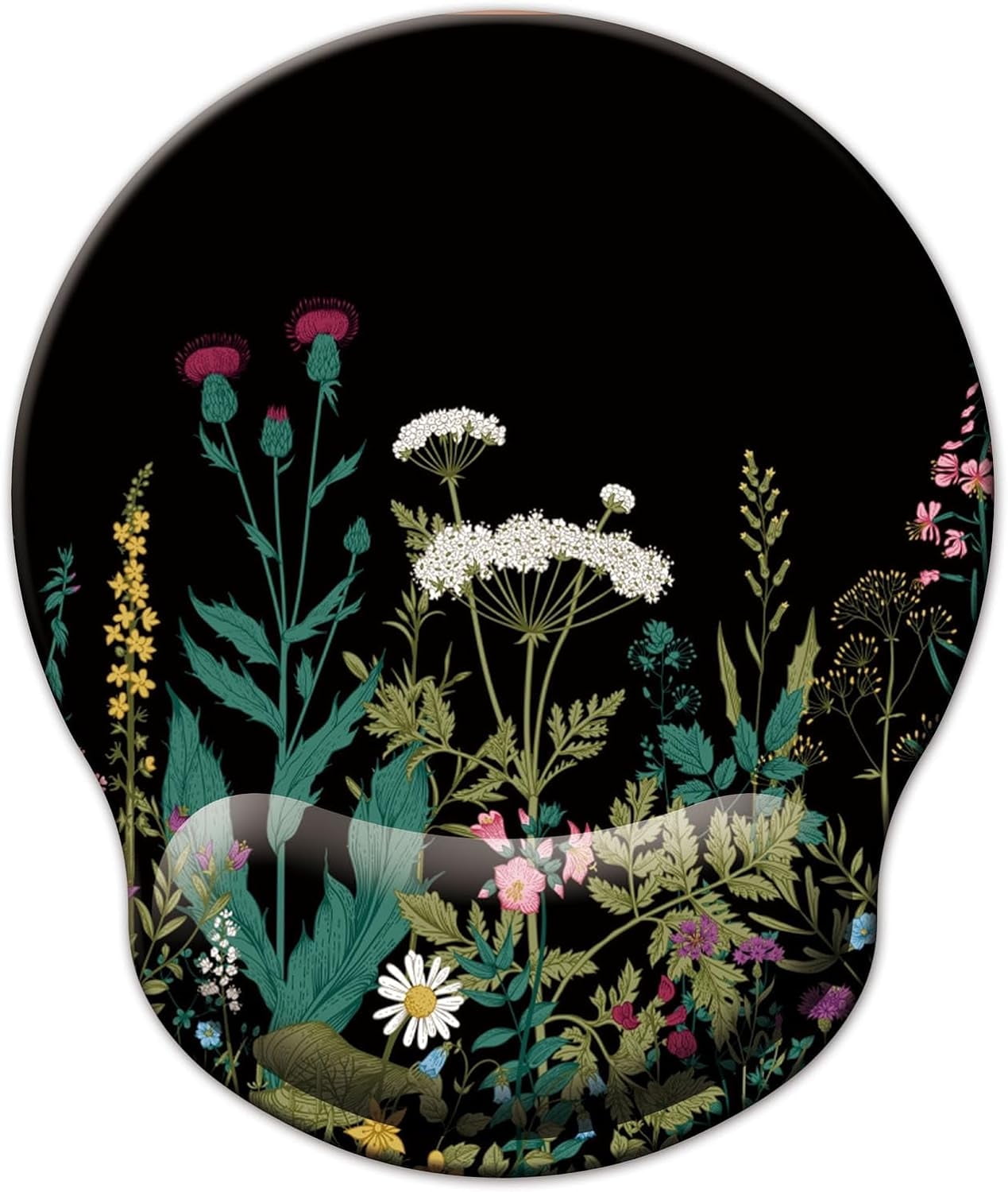 NewHappy Mouse Pad with Wrist Support, Ergonomic Mouse Pad with Memory ...