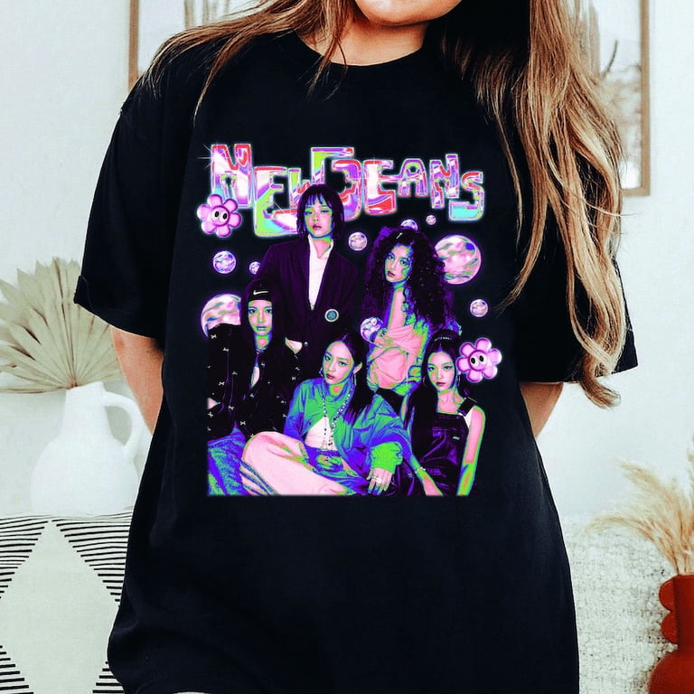 NewJeans How Sweet Shirt, NewJeans T Shirt, Cute Korean Shirt NewJeans Tシャツ