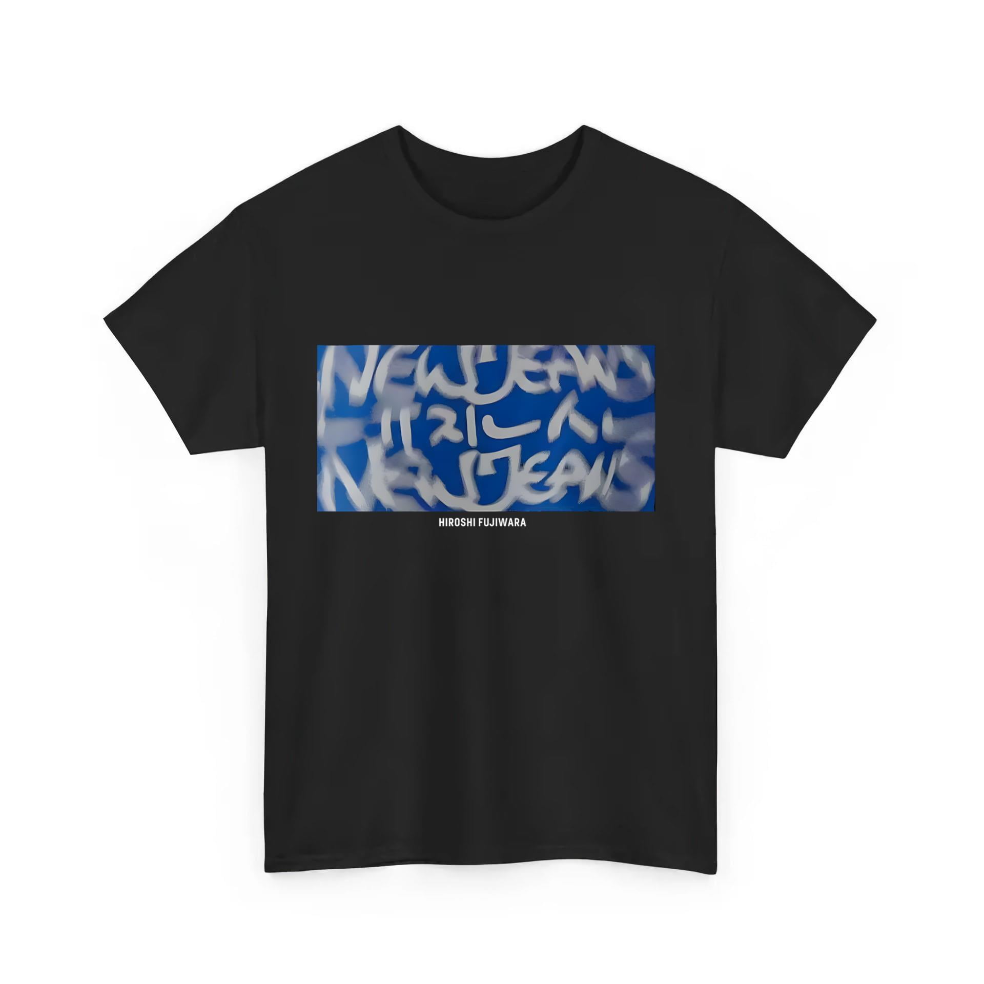 NewJeans x Hiroshi Fujiwara Coller T-Shirt Black Ver. 3