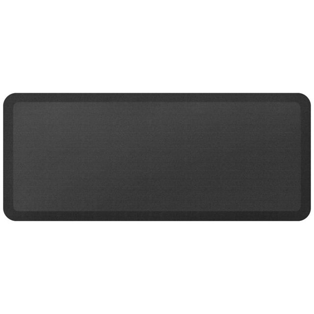 NewLife Designer Grasscloth Charcoal 20 in. x 48 in. AntiFatigue