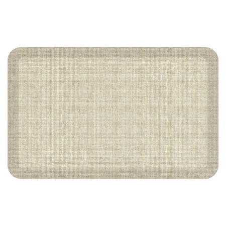 NewLife by GelPro Designer Comfort Kitchen Floor Mat - 20x32 - Tweed Antique White