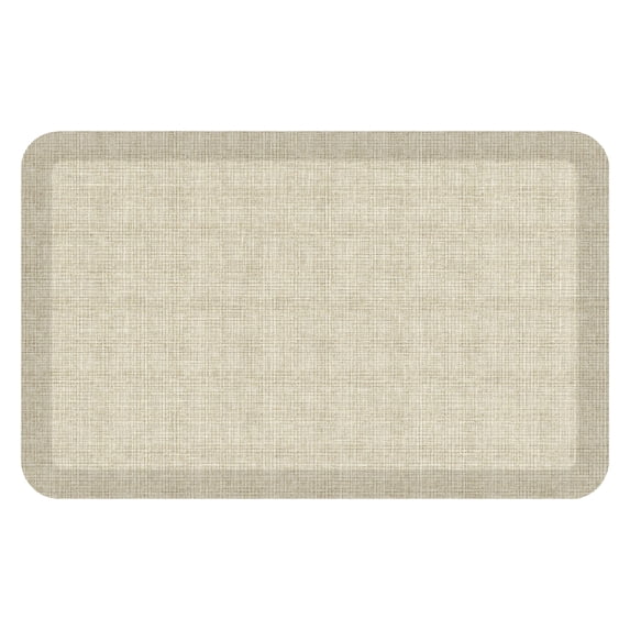 NewLife by GelPro Designer Comfort Kitchen Floor Mat - 20x32 - Tweed Antique White