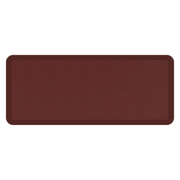 NewLife by GelPro Designer Comfort Kitchen Mat - 20x48 - Grasscloth CrimsoN
