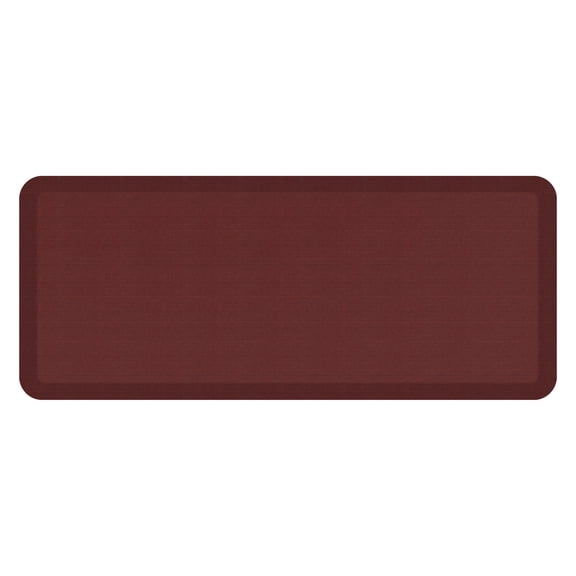NewLife by GelPro Designer Comfort Kitchen Mat - 20x48 - Grasscloth CrimsoN