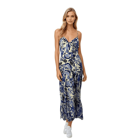NewLook Women's Sundress, V-Neck, Sleeveless, Maxi Dress, Juniors