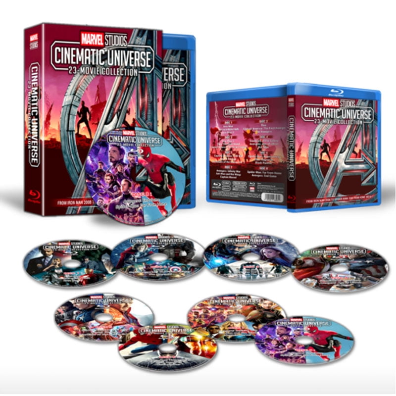 MARVEL - MARVEL Blu-rayDiscセット NewMarvel Studios Cinematic Universe 23 Movie Collection Blu
